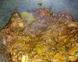 A picture of step 3 of Kaddu ka kofta.
