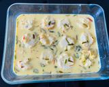 A picture of step 9 of Ricotta Baked Rasmalai.