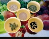A picture of step 1 of Delicious healthy tasty rose gulkan thandai.