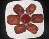 A picture of step 6 of Chicken nuggets.