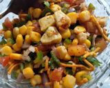 A picture of step 3 of Chatpata Corn Chaat.