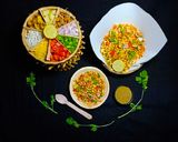A picture of step 11 of Jhal muri.