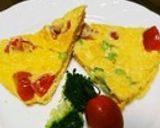 A picture of step 13 of Edamame and Tomato Frittata – Easy Lunchbox Recipe.