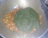A picture of step 7 of Palak Paneer.