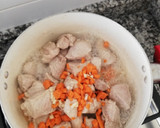Foto del paso 2 de la receta: Arroz con queso y salsita de carne de cerdo