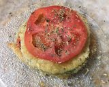 Foto del paso 2 de la receta: Torre de zapallitos al horno rellenos con tomate y queso