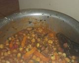 A picture of step 8 of Coconut Muthokoi.