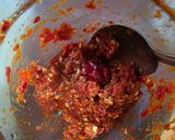 Gambar langkah 1 resipi Sambal mangga kampung.