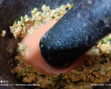 Foto del paso 8 de la receta: Albóndigas de mero y gambas rojas
