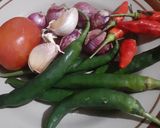 Foto langkah ke 1 dari resep Oseng cumi pete cabe Ijo (oscupejo).
