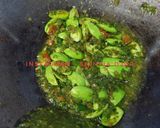 Foto langkah ke 3 dari resep Cumi asin pete lado ijo.