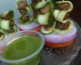 A picture of step 7 of Bbq kaleji.