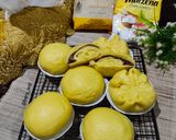 Foto langkah ke 9 dari resep Bakpao Labu Kuning.