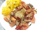 Foto langkah ke 5 dari resep Gindara Sambal Matah (clean eat).
