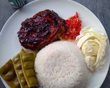 Foto langkah ke 2 dari resep #Nasi ikan tuna panggang.