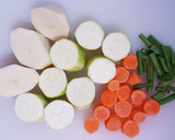 Foto del paso 1 de la receta: Puré de verduras 😋 fácil