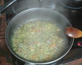 Foto del paso 8 de la receta: Palomitas de cerdo adobado en salsa de almendras y papas fritas