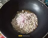 A picture of step 4 of Dahi Bhindi Masala.