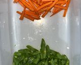 Foto langkah ke 1 dari resep Buncis Wortel Telur Orak Arik.
