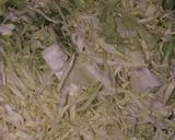 Cabbage green peas dry curry recipe step 1 photo