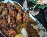 صورة لخطوة 3 من وصفة اجنحة دجاج بالأرز