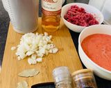 A picture of step 1 of Beef Lasagna.