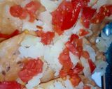 A picture of step 7 of Papri chaat.