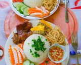 Hình bước làm 6 của món Cơm tấm sườn bì chả và canh súp