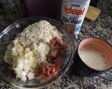 Foto del paso 2 de la receta: Albóndigas de carne y avena con salsa de tomate y setas