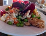 Foto del paso 7 de la receta: Ensalada mixta (tibia y fría)