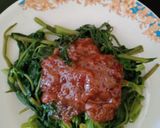 Foto langkah ke 4 dari resep Brambang asem kangkung👌.