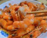 A picture of step 3 of Drunken Shrimp with Shaoxing Wine.