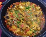 Foto del paso 5 de la receta: Pollo con albaricoques y cuscús