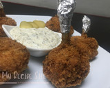 Foto del paso 5 de la receta: Bombones de pollo empanizados con salsa tártara