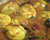 A picture of step 4 of Bhagary baingan.