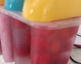 A picture of step 2 of My Raspberry Lollies.
