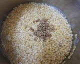 A picture of step 1 of Oats Moong Dal Chilla.