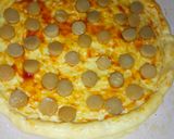 Foto langkah ke 3 dari resep Pizza Empuk pakai teflon irit bahan.