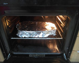 Foto del paso 4 de la receta: Cinta de lomo con champiñones al horno y papas fritas