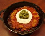 A picture of step 4 of Cast Iron Skillet Layered Nacho Dip.
