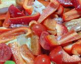 Foto del passaggio 1 della ricetta Pollo con peperoni al forno