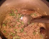 A picture of step 3 of Brown Rice- Green peas pulao/ Matar pulao.
