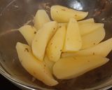 A picture of step 2 of Potato wedges.