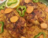صورة لخطوة 10 من وصفة كبسة الدجاج 🍗🍀🍗