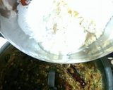 A picture of step 1 of Schezwan paneer tikka masala.