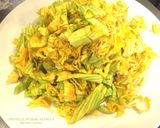 A picture of step 2 of Zucchini Blossom Fritters.