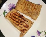 A picture of step 21 of CHATPATA RAJMA WRAP/RED KIDNEY BEANS BURRITOS.