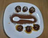 A picture of step 8 of Choco dates energy coins.