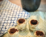 Foto del paso 14 de la receta: Postres en vasitos: Cheesecake de piña al Brandy & Tiramisú de turrón de Jijona