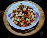 A picture of step 3 of Healthy Makhana Salad.